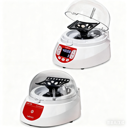 Mini Portable Timed Micro Centrifuge Lab Equipment Plastic+stainless Steel