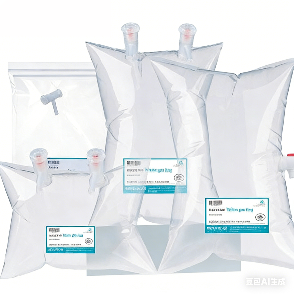 Laboratory-Grade Double-Valve and Single-Valve Thickened Low-Absorption Polytetrafluoroethylene