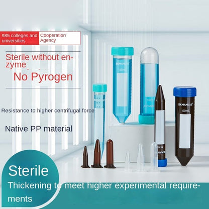 Biological Sterile Plastic Micro Centrifuge Tubes Disposable Laboratory Sterilized