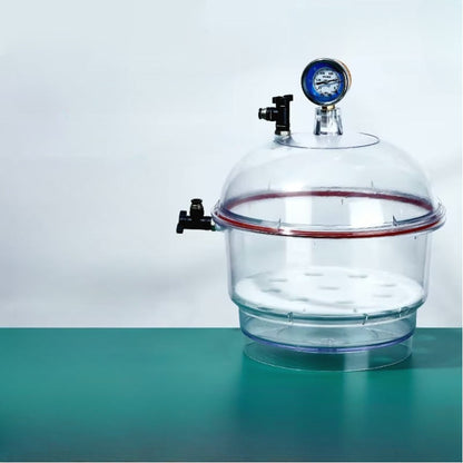 Customizable Transparent Laboratory Vacuum Dryer Plastic Dish Kettle Tank with Vacuum and Air Pump