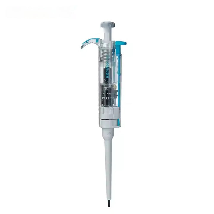 Single Channel Micropipettor for Laboratory Instruments Transparent Type Autoclavable