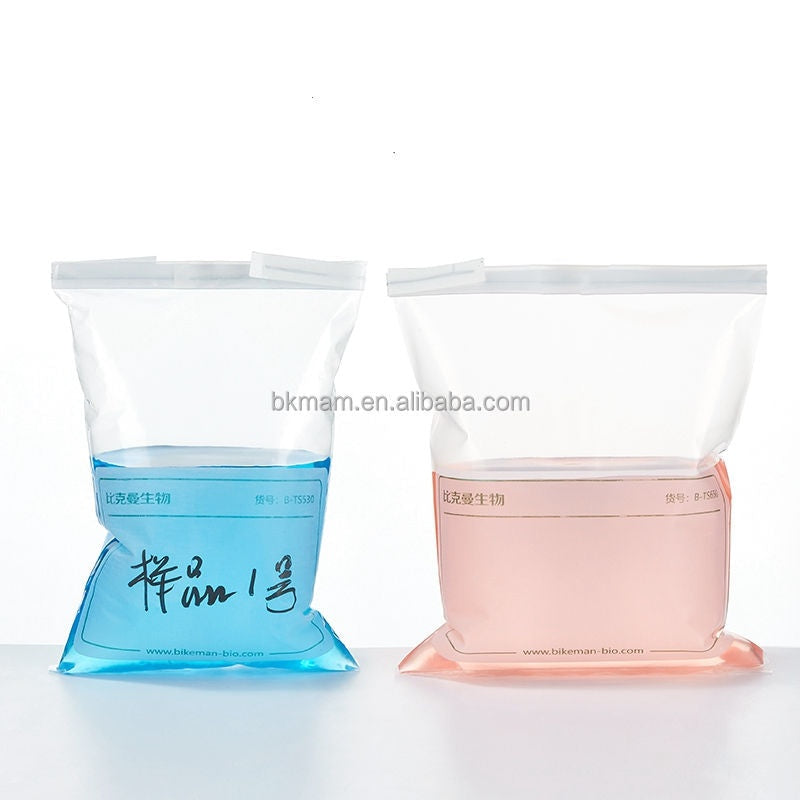 60ml 120ml 530ml 650ml 1000ml Plastic Bag Sterile Wired Sampling Bag
