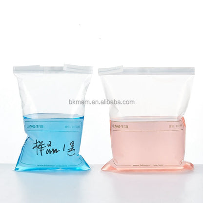 60ml 120ml 530ml 650ml 1000ml Plastic Bag Sterile Wired Sampling Bag