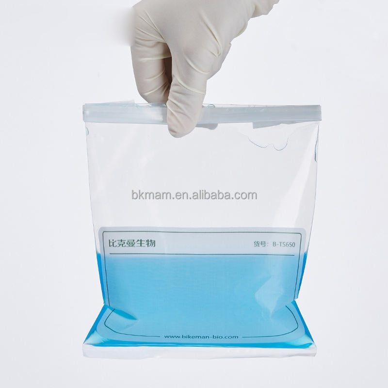 60ml 120ml 530ml 650ml 1000ml Plastic Bag Sterile Wired Sampling Bag