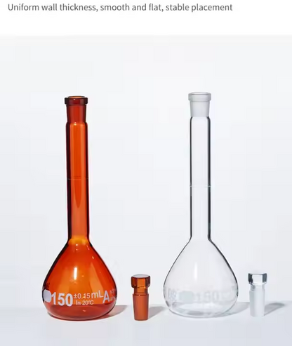 Class a Laboratory Transparent Volumetric Flask 5ml to 2000ml Beakers