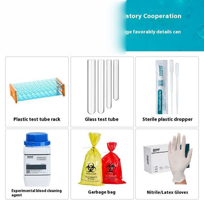 Biological Radiocontrol Box Disposable Transparent Sterile Flow Cytometer Tube PS Hard for Test Tube