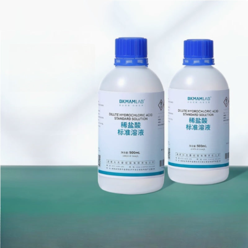 Hydrochloric Acid Standard Solution 0.01-1mol Chemical Reagent for Laboratory HCL Analysis Beaker