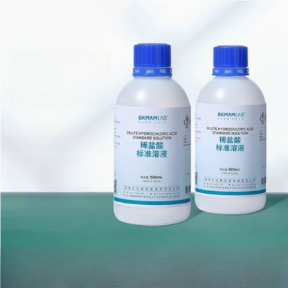 Hydrochloric Acid Standard Solution 0.01-1mol Chemical Reagent for Laboratory HCL Analysis Beaker