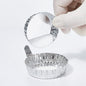 Laboratory S M L Size Sampling Weighing Aluminum Foil Weighing Dish with Handle