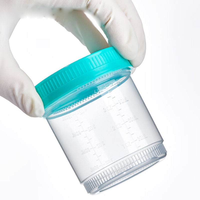PP Material Sterile Specimen Cup 20mL 40mL 60mL 90mL 120mL 160mL Laboratory Bottles Sampling Cup
