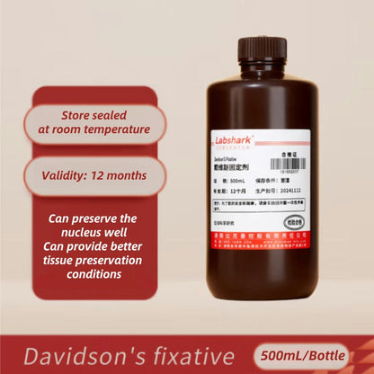 Davidsons Fixative Davis 500mL Bottle for Cell Preservation