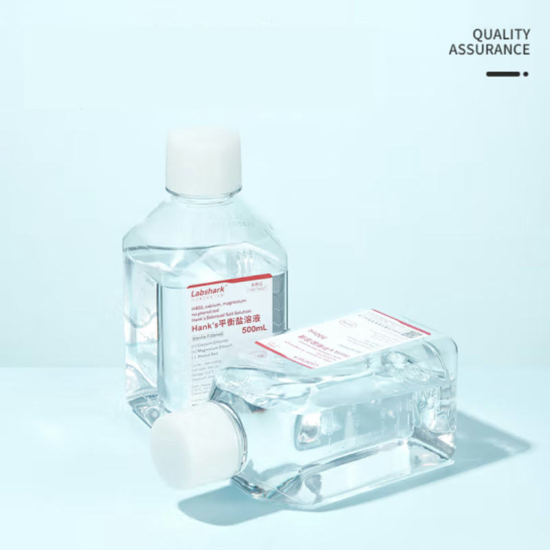HBSS Buffered Hank's Balanced Salt Solution Phenol Red Free for Calcium-Magnesium Cell Culture