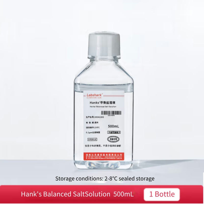 HBSS Buffered Hank's Balanced Salt Solution Phenol Red Free for Calcium-Magnesium Cell Culture
