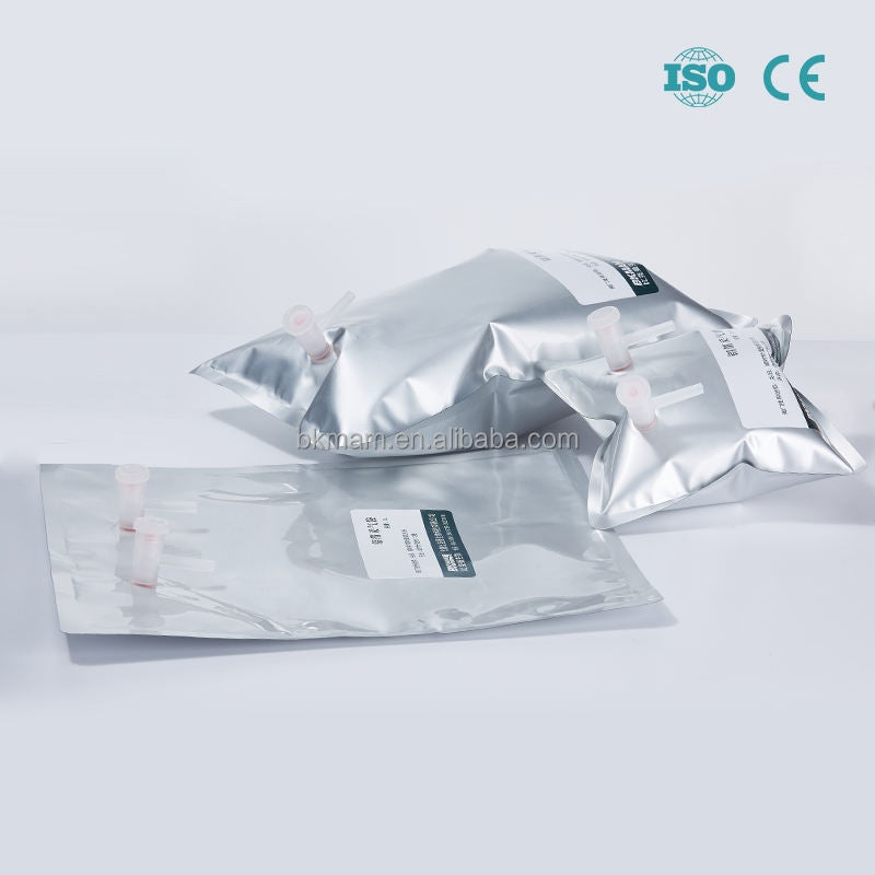 Biotech Single & Double Valve Odor Gas Sampling Bag 0.1l-15l Range Aluminum Foil