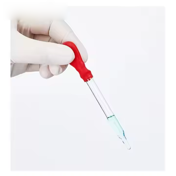 High Borosilicate Glass 0.5-10ml Laboratory Dropper Beaker with Rubber Optimal Performance Beakers