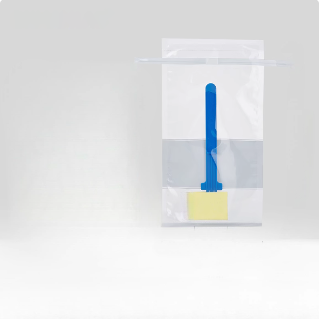 Customized Sterile Sponge Rods Wire Sampling Bags Pre-Wetting Neutralization Buffering Fiber Sponge
