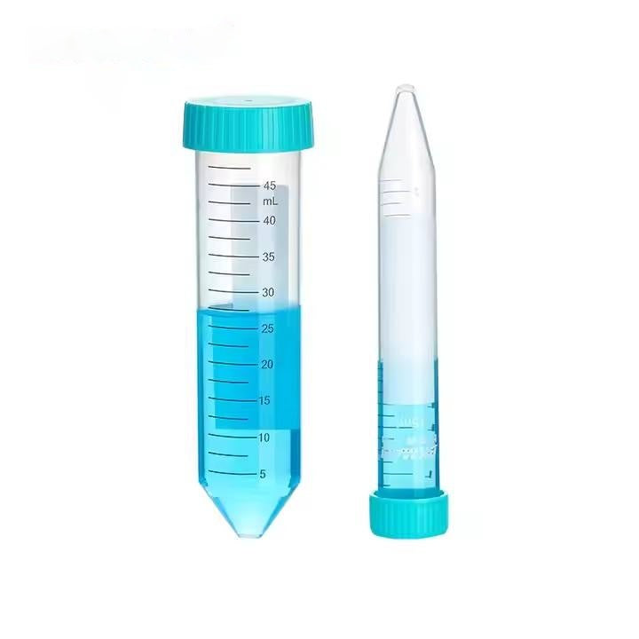 Disposable Lab Consumable PP High Clarity Sterile Conical Tubes 15ml 50ml Centrifuge Tubes