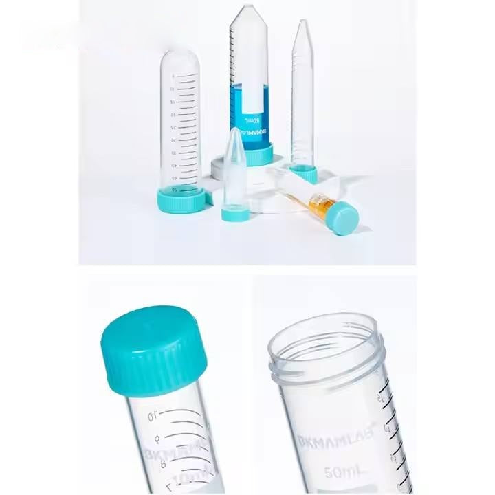 Disposable Lab Consumable PP High Clarity Sterile Conical Tubes 15ml 50ml Centrifuge Tubes
