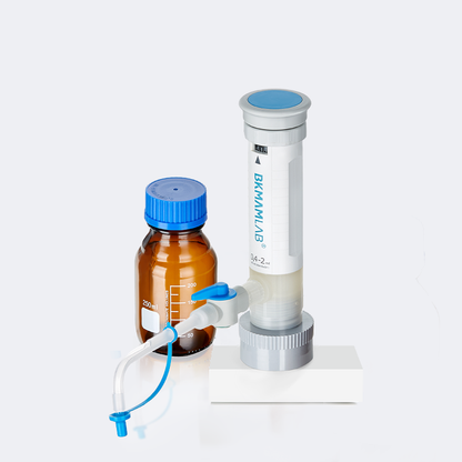 Plastic Bio Bottle-Top Dispenser with Pressing Feature