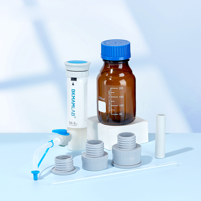 Plastic Bio Bottle-Top Dispenser with Pressing Feature