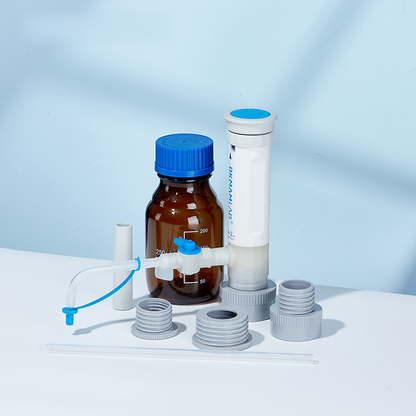 Plastic Bio Bottle-Top Dispenser with Pressing Feature