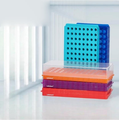 Double-Sided 60-well 96-well PCR Tube Rack Multifunctional 0.5 1.5 2 5ml Equipment Rack