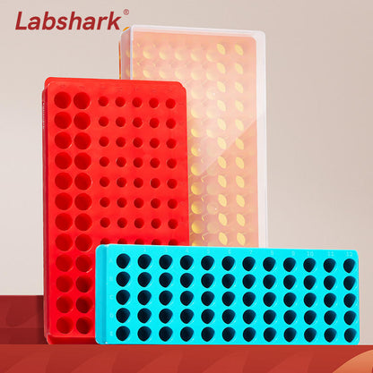 Double-Sided 60-well 96-well PCR Tube Rack Multifunctional 0.5 1.5 2 5ml Equipment Rack