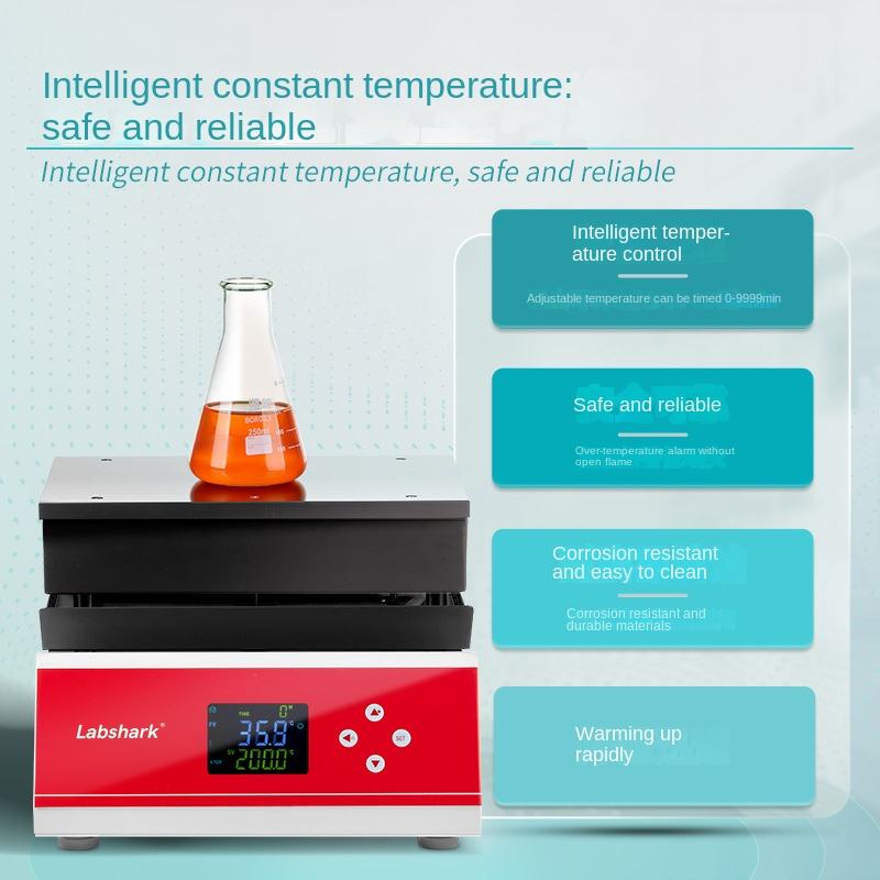 Intelligent Constant Temperature Heating Plate Electric Anti-Corrosion Precision Heating Laboratory