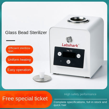 Small Laboratory Thermostatic Device High-Temperature Rapid Sterilizer Glass Bead Inoculation Ring