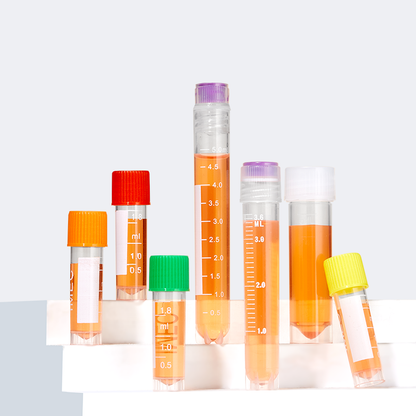 1-5ml Cryovials Tubes Internal External Thread Laboratory Lab 1ml 2ml 3ml 5ml Cryogenic Tube Cryo