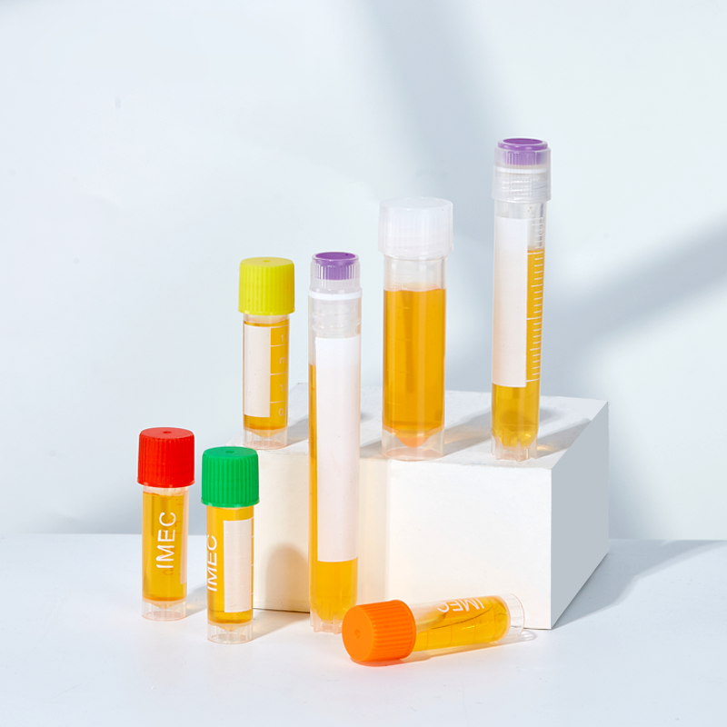 1-5ml Cryovials Tubes Internal External Thread Laboratory Lab 1ml 2ml 3ml 5ml Cryogenic Tube Cryo
