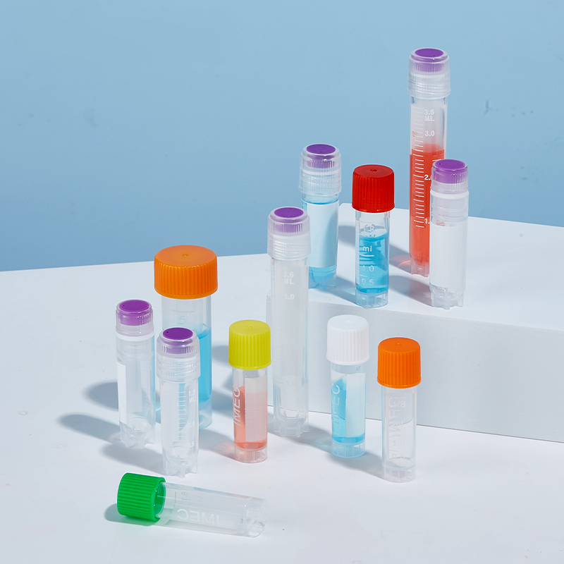1-5ml Cryovials Tubes Internal External Thread Laboratory Lab 1ml 2ml 3ml 5ml Cryogenic Tube Cryo