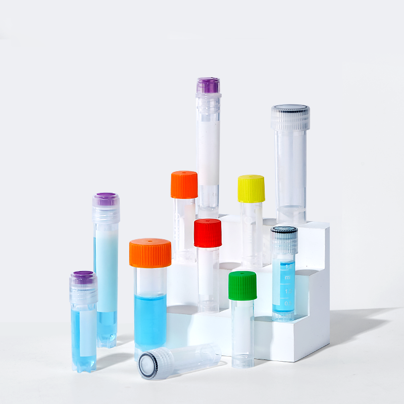 1-5ml Cryovials Tubes Internal External Thread Laboratory Lab 1ml 2ml 3ml 5ml Cryogenic Tube Cryo
