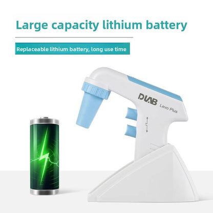 Dalong Levo Plus Large-Capacity Laboratory Pipette Gun Electric Pipette with Plastic Suction Aid