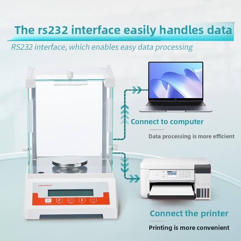 One Thousandth Jewelry Scale Digital Analytical Balance for Laboratories 0.001 Grams 0.1 Mg