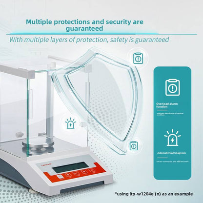 One Thousandth Jewelry Scale Digital Analytical Balance for Laboratories 0.001 Grams 0.1 Mg