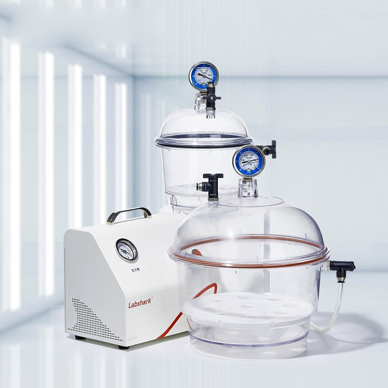 Transparent Plastic Vacuum Drying Dish Kettle Tank Vacuum Pump Desiccator