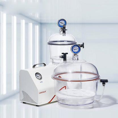 Transparent Plastic Vacuum Drying Dish Kettle Tank Vacuum Pump Desiccator