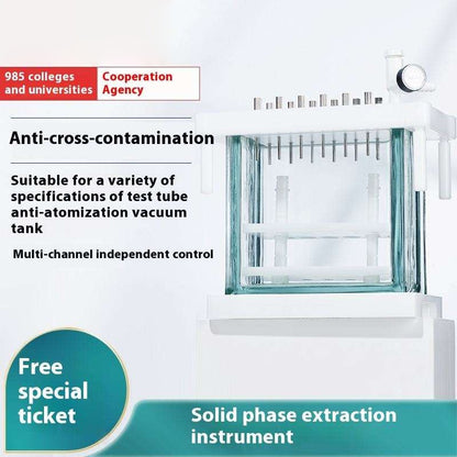 Portable Oil-Free Vacuum Pump Low-Noise Adjustable Laboratory Equipment