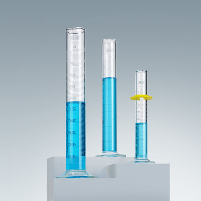 Glassware Boro Glass Hexagonal Base Glass Measuring Cylinder