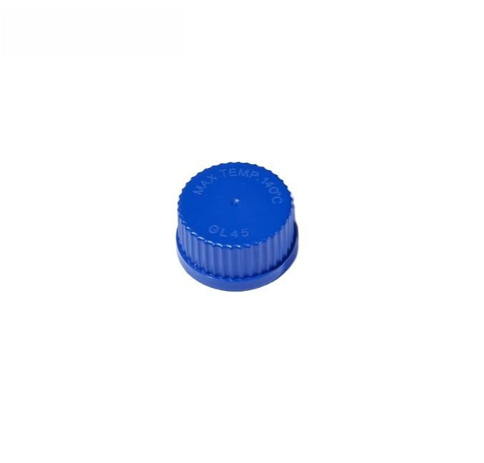 Reagent Bottle Cap GL45 Red, Blue, Orange, Yellow, White and Green PP Material