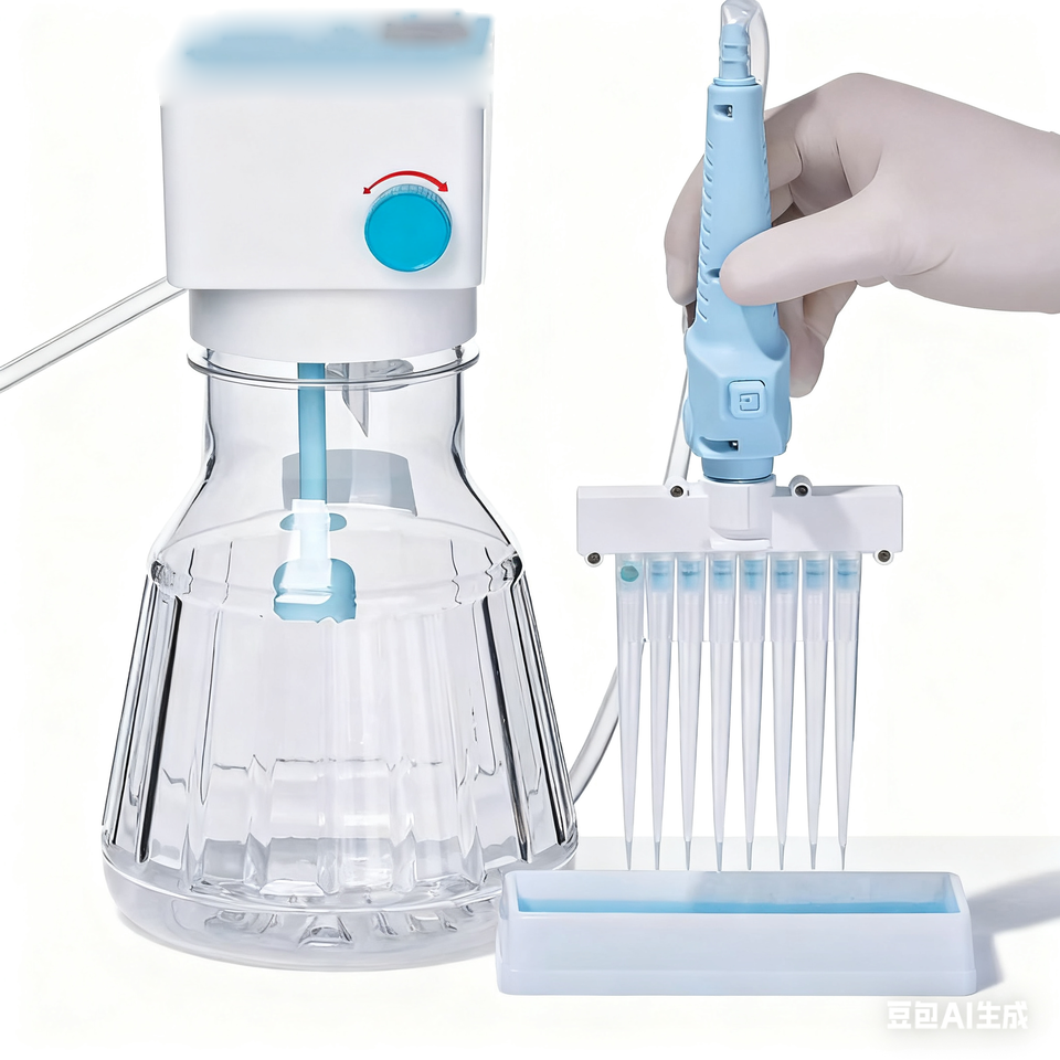 Customizable Plastic Laboratory Equipment Liquid Waste Collector Vacuum Aspirator