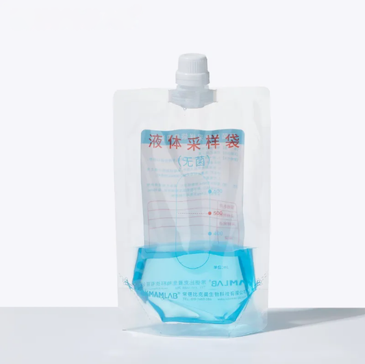 Sterile Liquid Sampling Bag Sampling Collection Bags with Thiosulfate