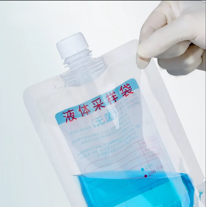 Sterile Liquid Sampling Bag Sampling Collection Bags with Thiosulfate
