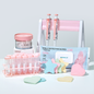 Pink Gloves Centrifuge Tube Rack Pipette and Pipette Rack Color Water Floating Program Cooling Box