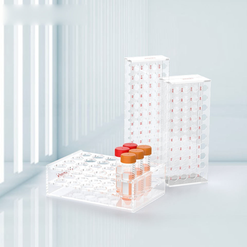 0.2/0.5/1.5/2/5/7/10/15/25/50/100ml Rack Laboratory Acrylic Tube Rack Tube Holder