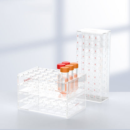 0.2/0.5/1.5/2/5/7/10/15/25/50/100ml Rack Laboratory Acrylic Tube Rack Tube Holder