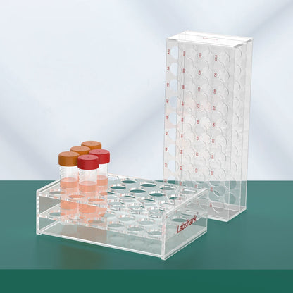 0.2/0.5/1.5/2/5/7/10/15/25/50/100ml Rack Laboratory Acrylic Tube Rack Tube Holder