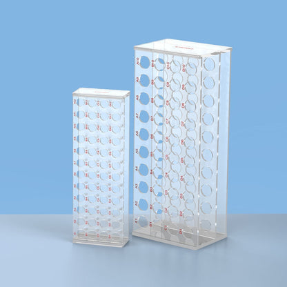 0.2/0.5/1.5/2/5/7/10/15/25/50/100ml Rack Laboratory Acrylic Tube Rack Tube Holder