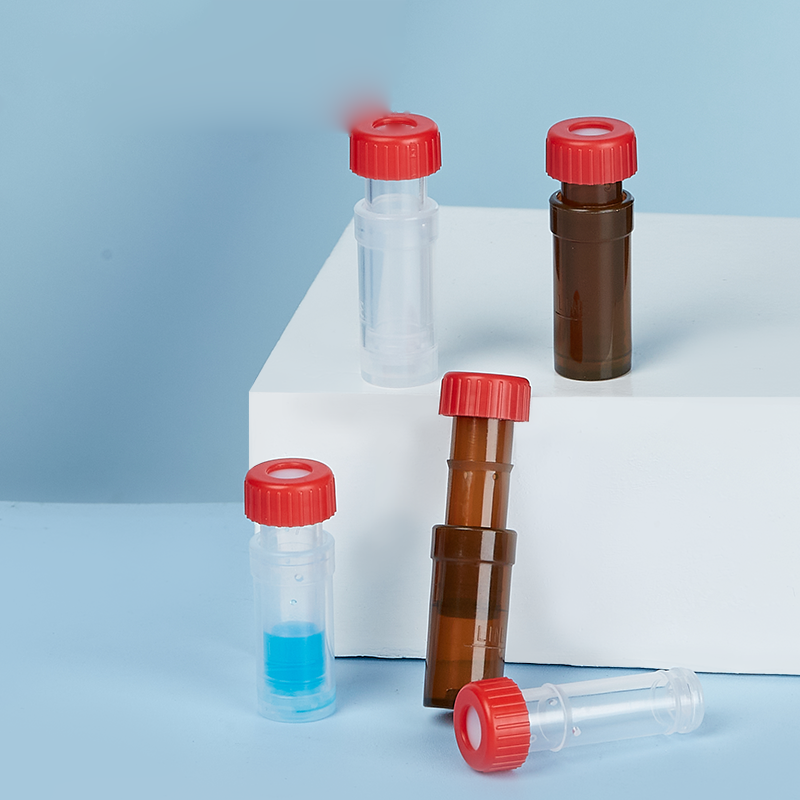 Laboratory 1-20ml PP PE Sampling Filtration Bottle Sample Filtration Vials
